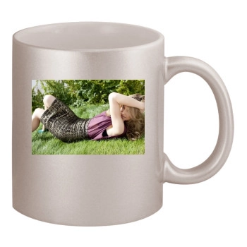 Anna Torv 11oz Metallic Silver Mug