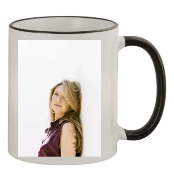 Anna Torv 11oz Colored Rim & Handle Mug