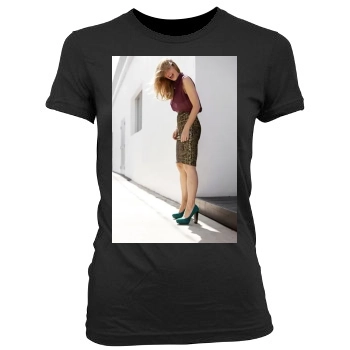 Anna Torv Women's Junior Cut Crewneck T-Shirt