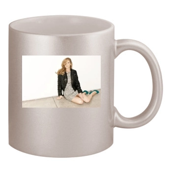 Anna Torv 11oz Metallic Silver Mug