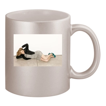 Anna Torv 11oz Metallic Silver Mug