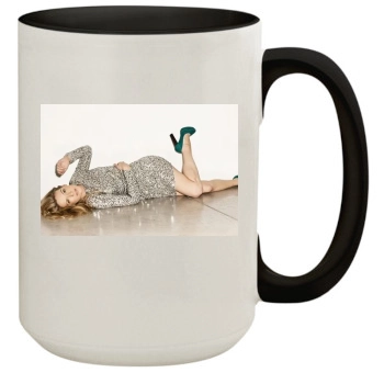 Anna Torv 15oz Colored Inner & Handle Mug