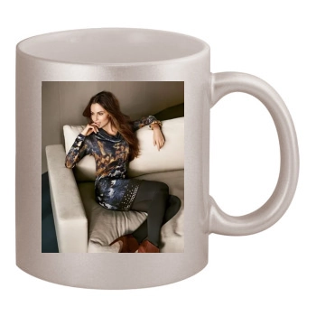 Ariadne Artiles 11oz Metallic Silver Mug