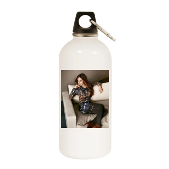 Ariadne Artiles White Water Bottle With Carabiner