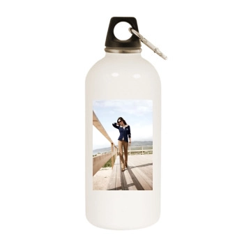 Ariadne Artiles White Water Bottle With Carabiner