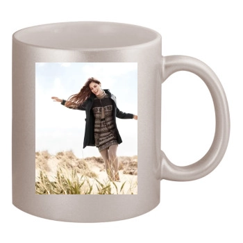 Ariadne Artiles 11oz Metallic Silver Mug