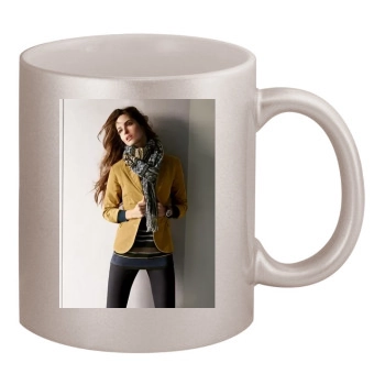 Ariadne Artiles 11oz Metallic Silver Mug