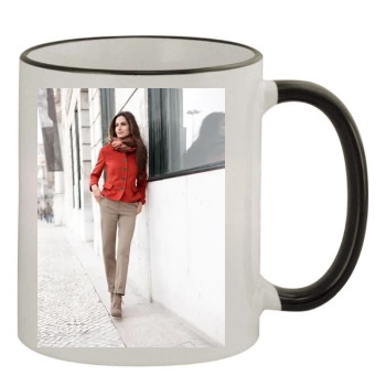 Ariadne Artiles 11oz Colored Rim & Handle Mug