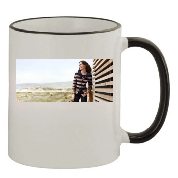 Ariadne Artiles 11oz Colored Rim & Handle Mug