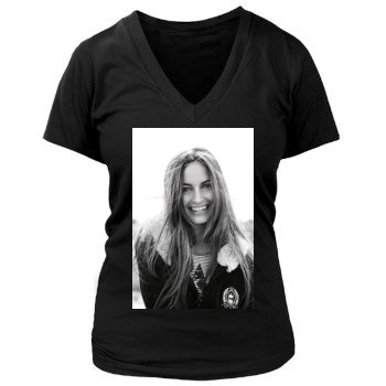 Ariadne Artiles Women's Deep V-Neck TShirt