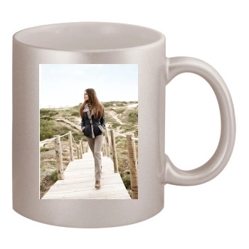 Ariadne Artiles 11oz Metallic Silver Mug