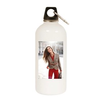 Ariadne Artiles White Water Bottle With Carabiner