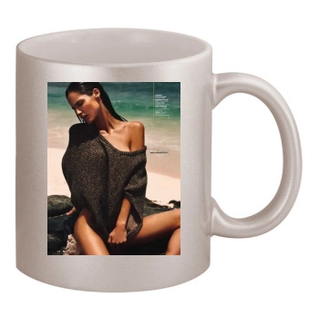 Ariadne Artiles 11oz Metallic Silver Mug