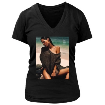 Ariadne Artiles Women's Deep V-Neck TShirt