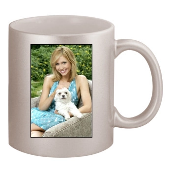 Ashley Jones 11oz Metallic Silver Mug