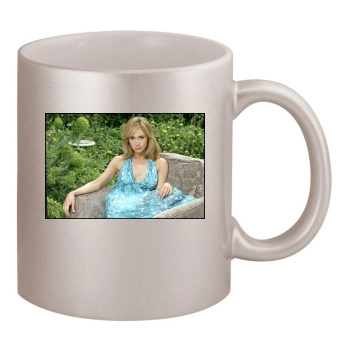 Ashley Jones 11oz Metallic Silver Mug