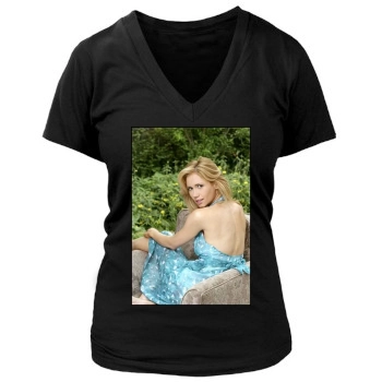 Ashley Jones Women's Deep V-Neck TShirt