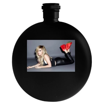 Ashley Tisdale Round Flask