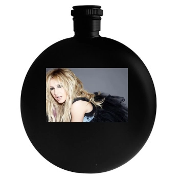 Ashley Tisdale Round Flask