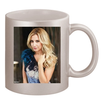 Ashley Tisdale 11oz Metallic Silver Mug