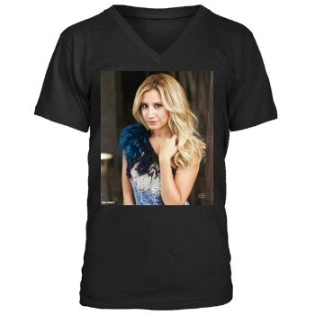 Ashley Tisdale Men's V-Neck T-Shirt