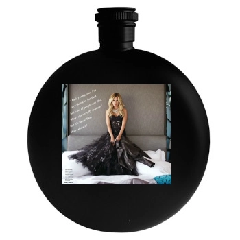 Ashley Tisdale Round Flask