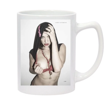 Asia Argento 14oz White Statesman Mug