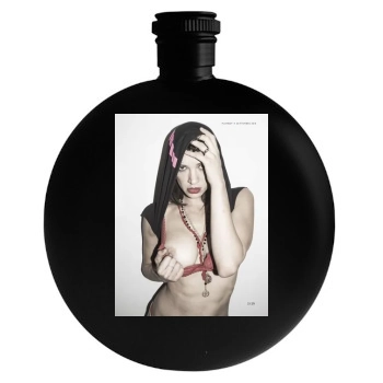 Asia Argento Round Flask