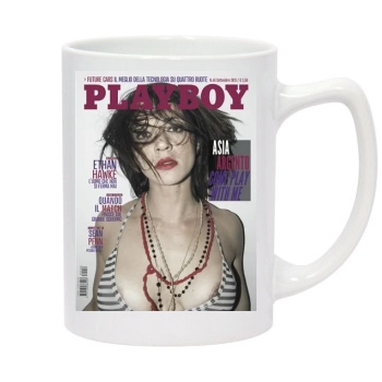 Asia Argento 14oz White Statesman Mug