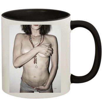 Asia Argento 11oz Colored Inner & Handle Mug