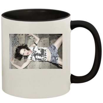 Asia Argento 11oz Colored Inner & Handle Mug