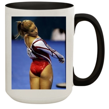 Shawn Johnson 15oz Colored Inner & Handle Mug