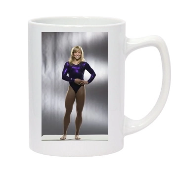 Shawn Johnson 14oz White Statesman Mug