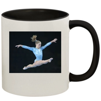 Shawn Johnson 11oz Colored Inner & Handle Mug