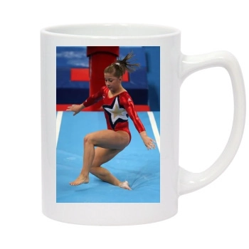 Shawn Johnson 14oz White Statesman Mug