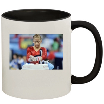 Shawn Johnson 11oz Colored Inner & Handle Mug