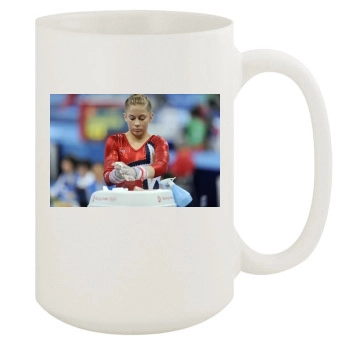 Shawn Johnson 15oz White Mug