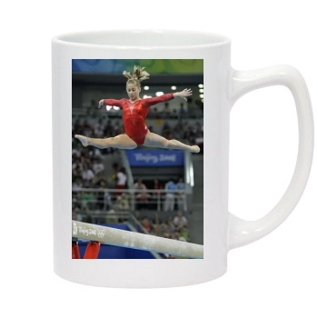 Shawn Johnson 14oz White Statesman Mug