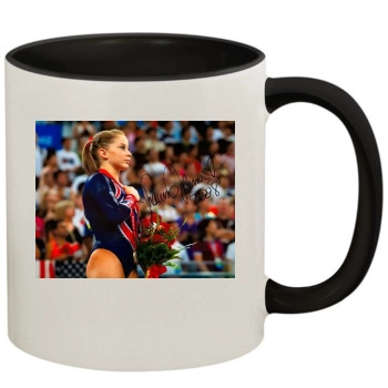 Shawn Johnson 11oz Colored Inner & Handle Mug