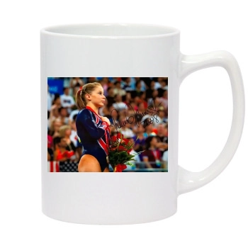 Shawn Johnson 14oz White Statesman Mug