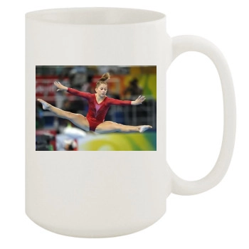 Shawn Johnson 15oz White Mug