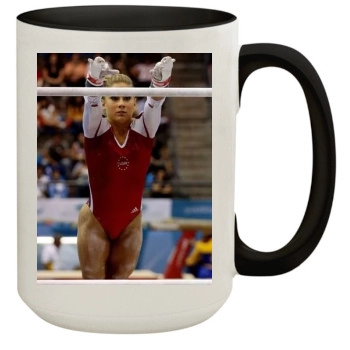 Shawn Johnson 15oz Colored Inner & Handle Mug