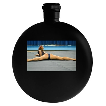 Shawn Johnson Round Flask