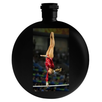 Shawn Johnson Round Flask