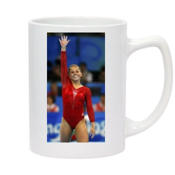 Shawn Johnson 14oz White Statesman Mug