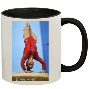 Shawn Johnson 11oz Colored Inner & Handle Mug