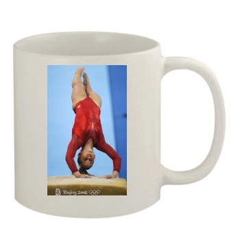 Shawn Johnson 11oz White Mug