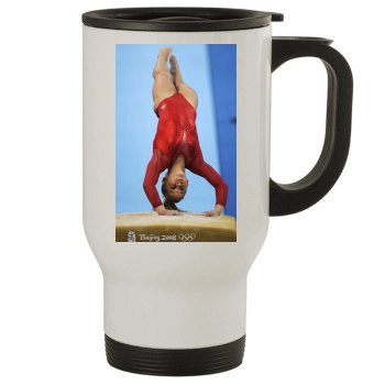 Shawn Johnson Stainless Steel Travel Mug