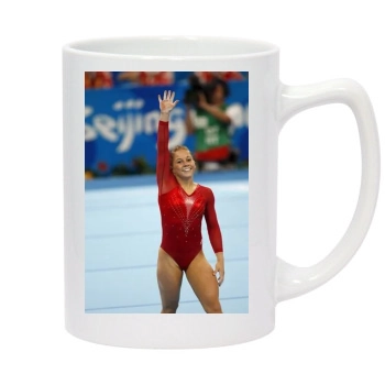 Shawn Johnson 14oz White Statesman Mug