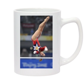 Shawn Johnson 14oz White Statesman Mug